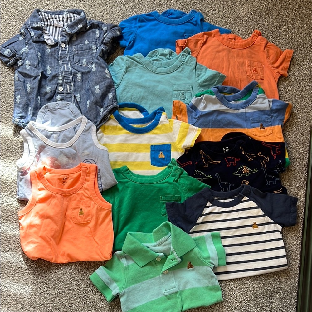 Kids' Assorted Colorful Shirts Set